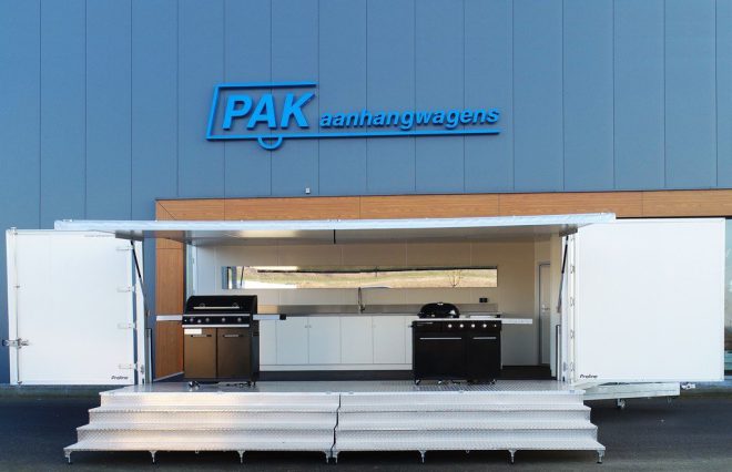 Proline podiumwagen 600x240x220cm 3500kg