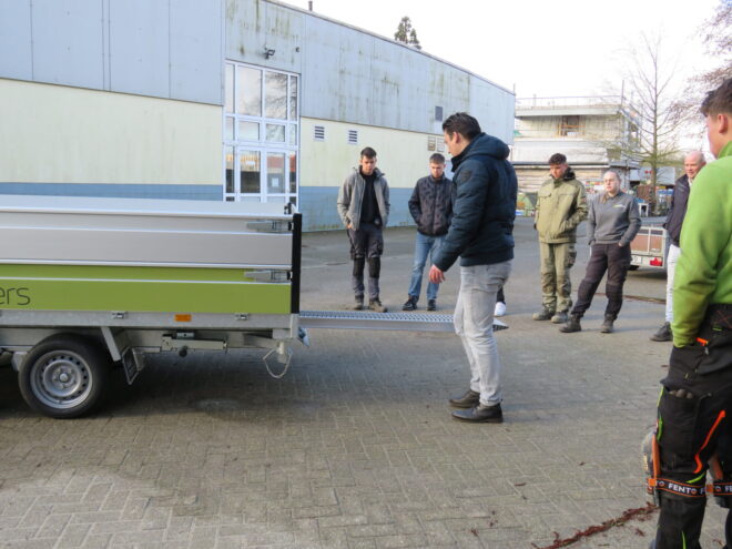 Proline kipper voor hovenier studenten