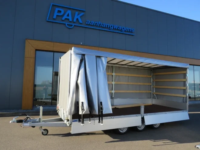 Easyline schuifzeilaanhanger van PAK Aanhangwagens 14